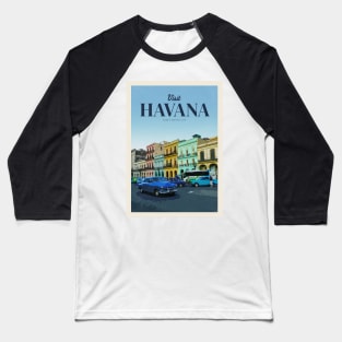 Visit Havana Baseball T-Shirt